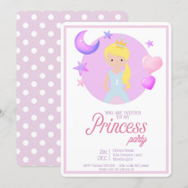 Litte Princess Convite de aniversário
