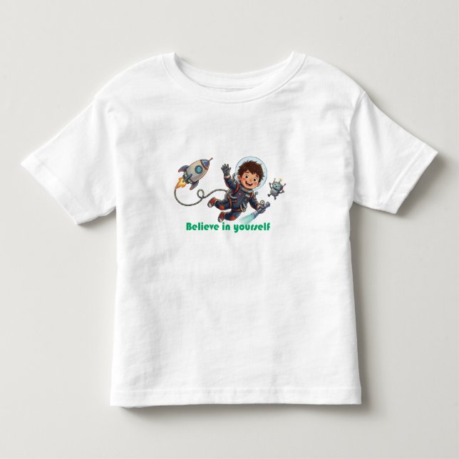 Little astronaut T-Shirt (Frente)