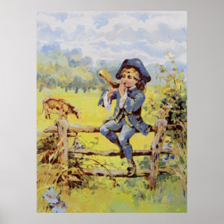 Little Boy Blue Poster