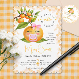 Little Cutie Baby Shower Baby Shower invitations