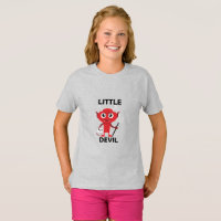 Little Devil - Camiseta Básica Feminina
