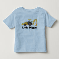 Little Digger - Camiseta de Jersey Fina para Bebê