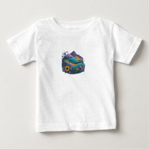Little Explorer Baby T-Shirt da Natureza