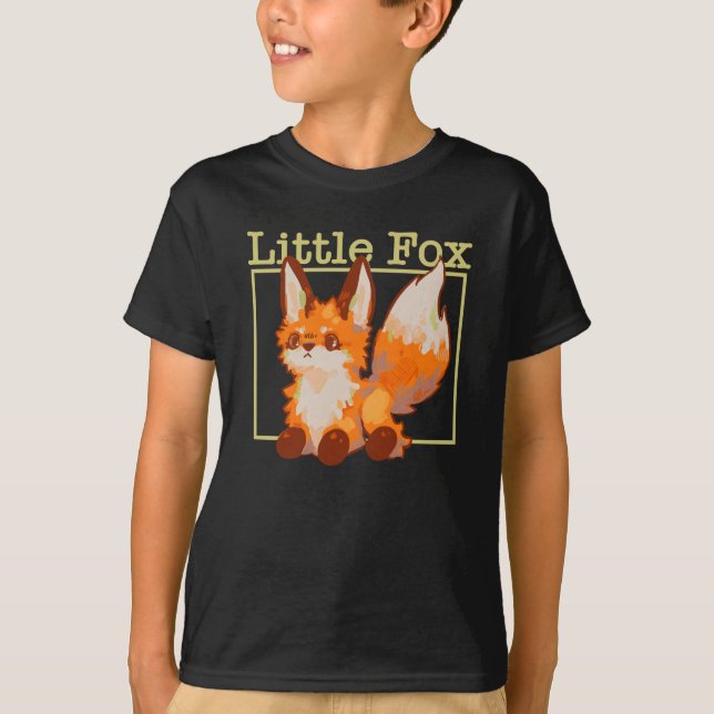 Little Fox, kleine vos.  T-shirt (Frente)