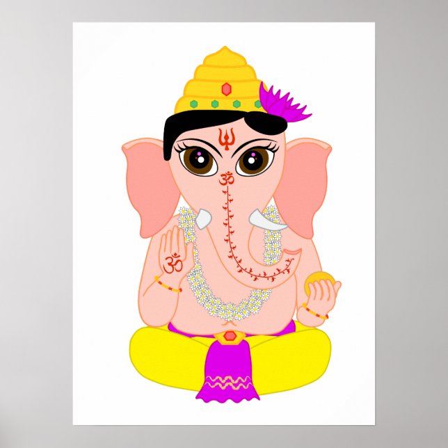 Little Ganesha Poster (Frente)