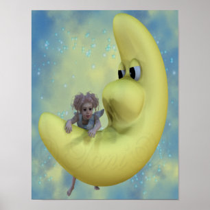Little Girl Angel no Play Poster