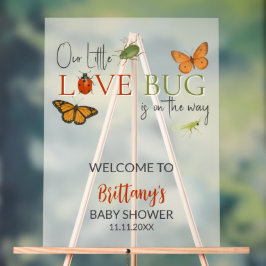 Little Love Bug Baby Shower Welcome