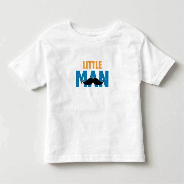 Little Man Toddler T-Shirt (Frente)