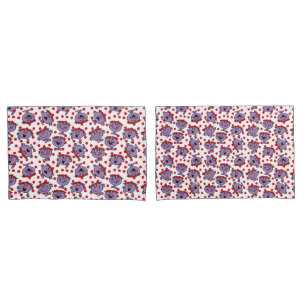 Little Miss Bad Red Polka Dot Pattern