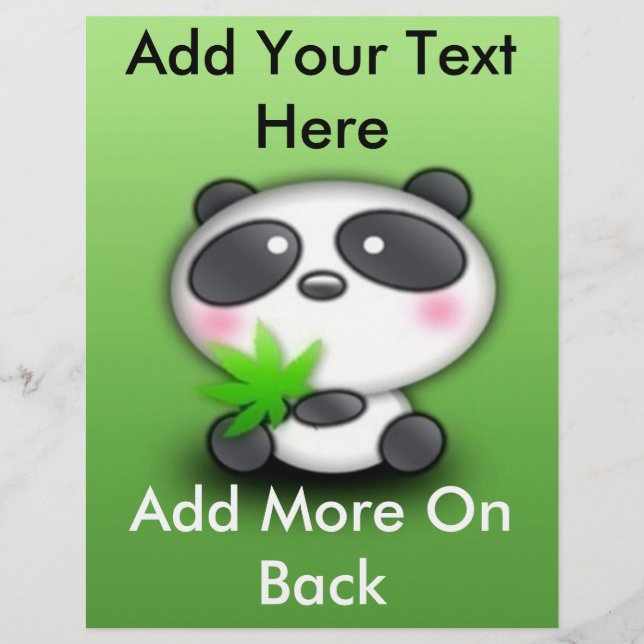 Little Panda Cub (Frente)