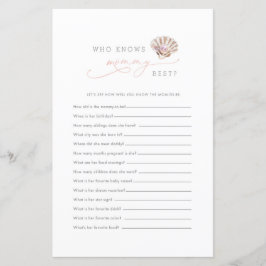 Little Pearl Under Sea Who Knows Mommy Best Game