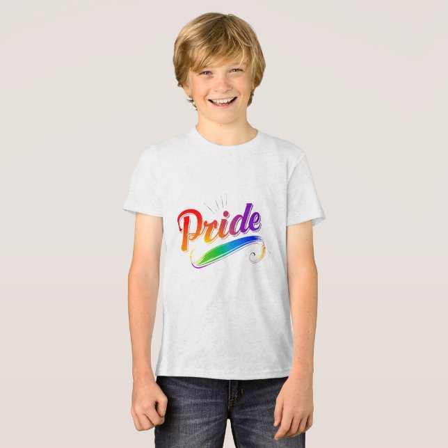 "Little Pride" T-shirt for children – a stylish an (Frente Completa)
