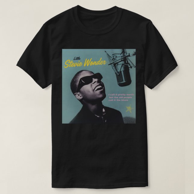LITTLE STEVIE WONDER  Essential T-Shirt (Frente do Design)