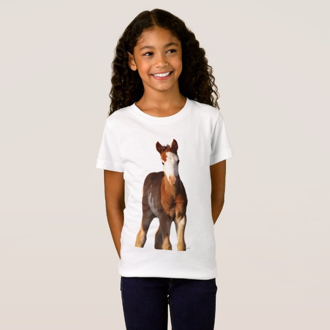 Little Wild Mustang T-Shirt (Frente Completa)