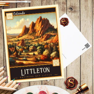 Littleton, Colorado | Cartão postal Vintage