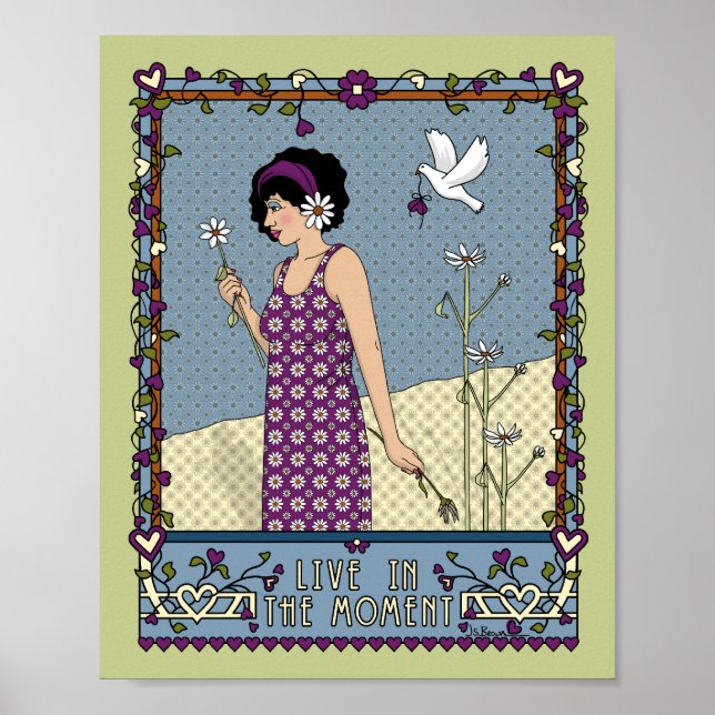 Live InThe Moment_A_8x10 Poster (Frente)