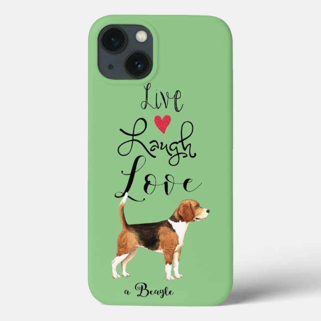 Live Laugh Love a Beagle (Verso)