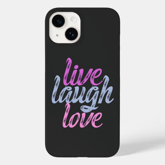Live Laugh Love - Adote a Alegria (Verso)