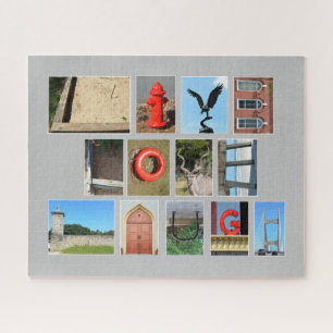 LIVE LOVE LAUGH picture letters quebra-cabeça