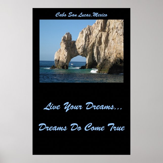 Live Your Dreams Poster (Frente)