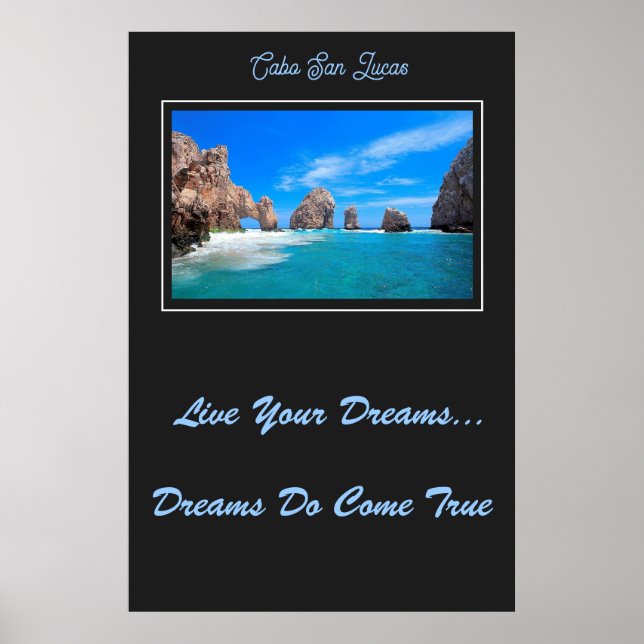 Live Your Dreams Poster (Frente)