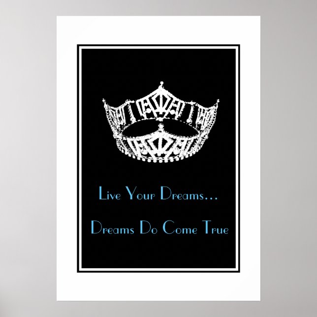 Live Your Dreams Poster (Frente)
