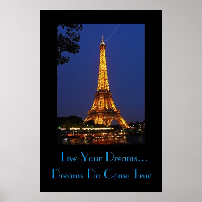 Live Your Dreams Poster (Frente)