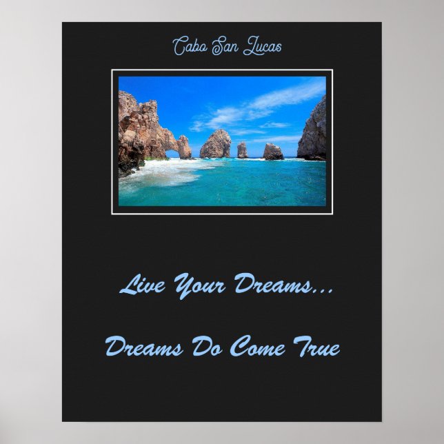 Live Your Dreams Poster (Frente)