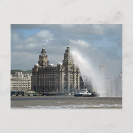 Liverpool De Edifícios Hepáticos - Cartão Postal