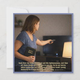 Living faithfully is enough