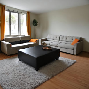 Living room AI Art Poster