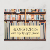 Livrarias são meus cartões postais felizes