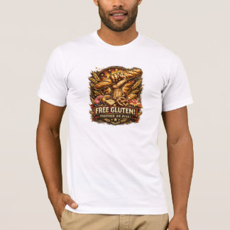 Livre de Glúten! – Camiseta do Exército de Liberta