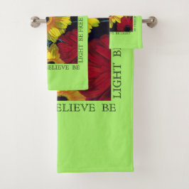 "Livre PARA SER" toalha ajustada