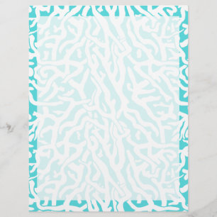 Livro Azul Branco - Padrão de recifes de coral de