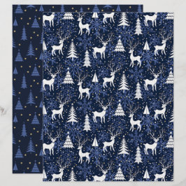 Livro Azul Cobalto - Cristal de Natal