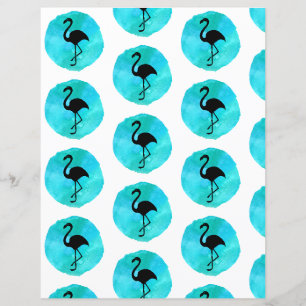 Livro Azul Flamingo Verde