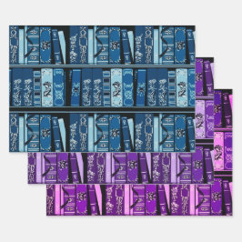 Livro Azul Prateleiras Livros de Vintage