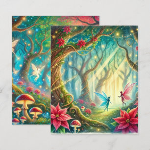 Livro Branco da Floresta Whimstica e Poinsettia