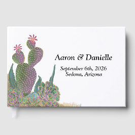 Livro Convidado - Flor Cactus