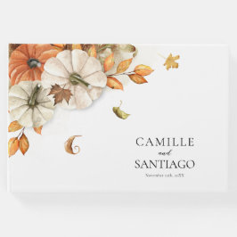 Livro Convidado Rustic Autumn Foliage