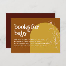 Livro da Farrah Retro 70 para Cartão de Chá de fra