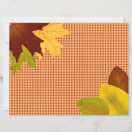 Livro de Ação de Graças de Autumn Gingham