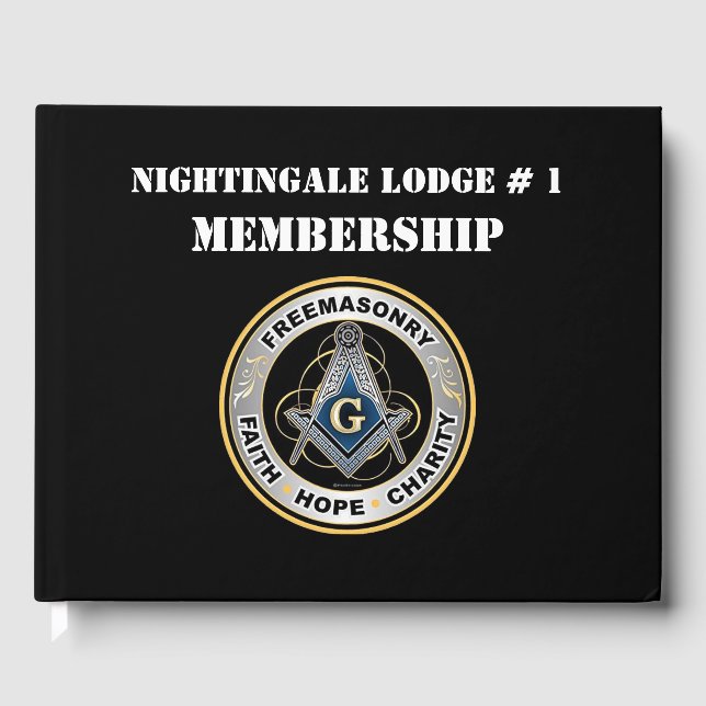 Livro de Associações do Freemason (Frente)