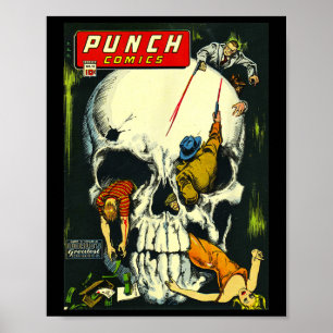 Livro de banda desenhada Monster Poster Horror