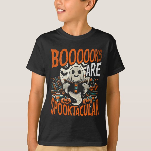 Livro de Camisas do Dia das Bruxas da Biblioteca D (Frente)