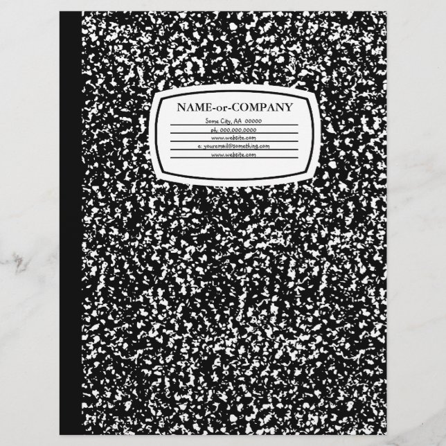 livro de composição (Frente)