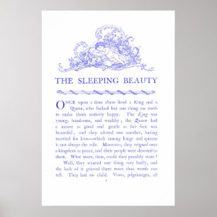 Livro de Contos de Fadas da Bela Adormecida Poster