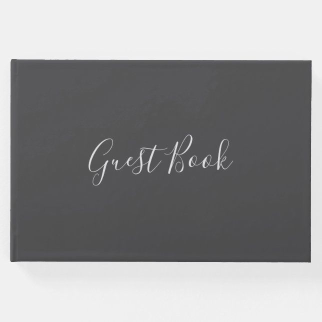 Livro de Convidado Padrão Castanho | Casamentos Lu (Frente)