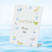 Livro de Convidados da Festa de Piscina de Verão